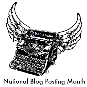 National Blog Posting Month!