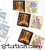 0.29 herb postcard stamps