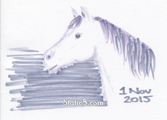 Horse sketch #1