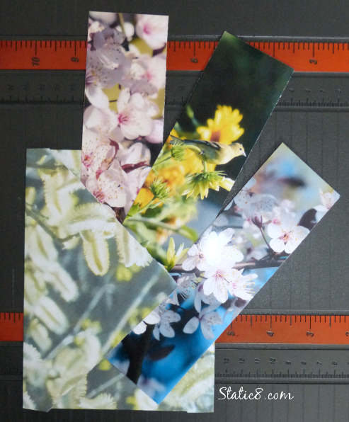 handmade envelope and bookmarks