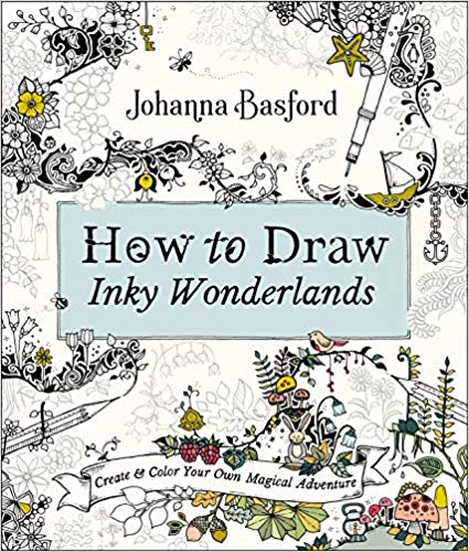 Book Cover: How to Draw Inky Wonderlands by Johanna Basford