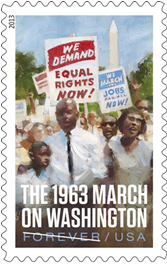 USPS stamp, 2013 March on Washington