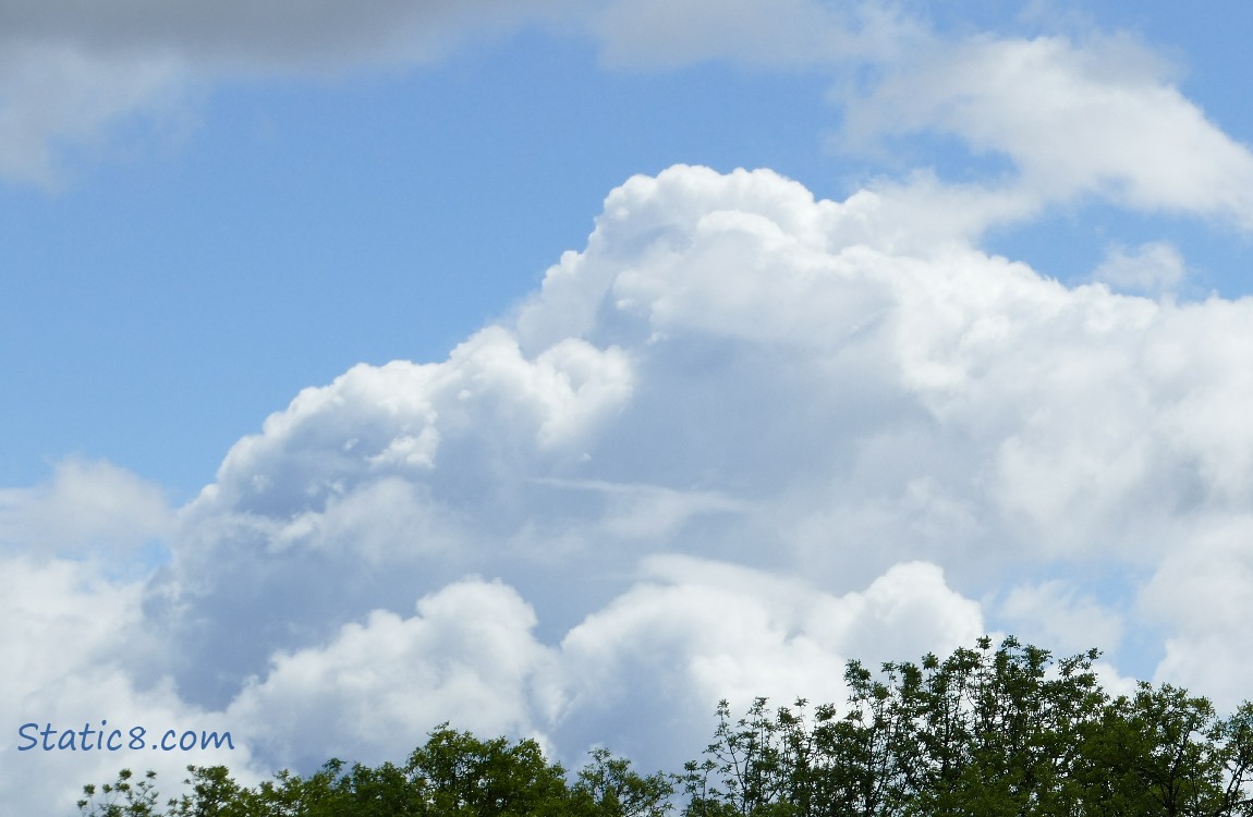 Clouds in the sky