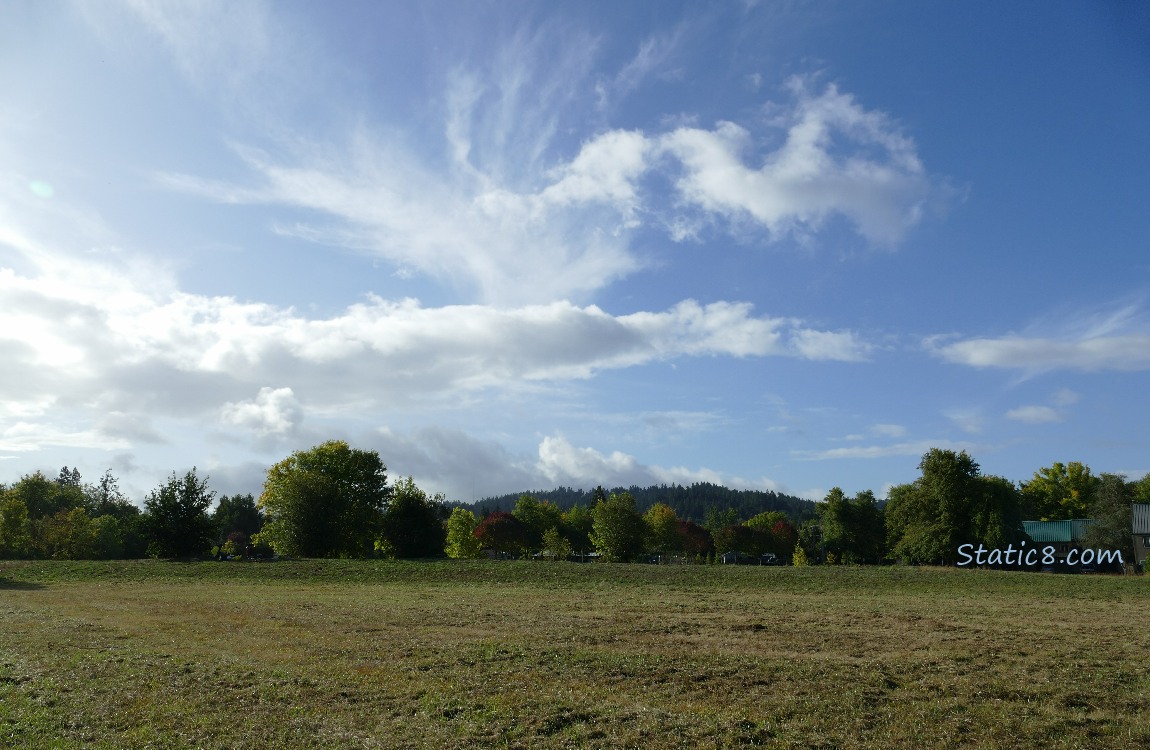 Sky with interesting clouds