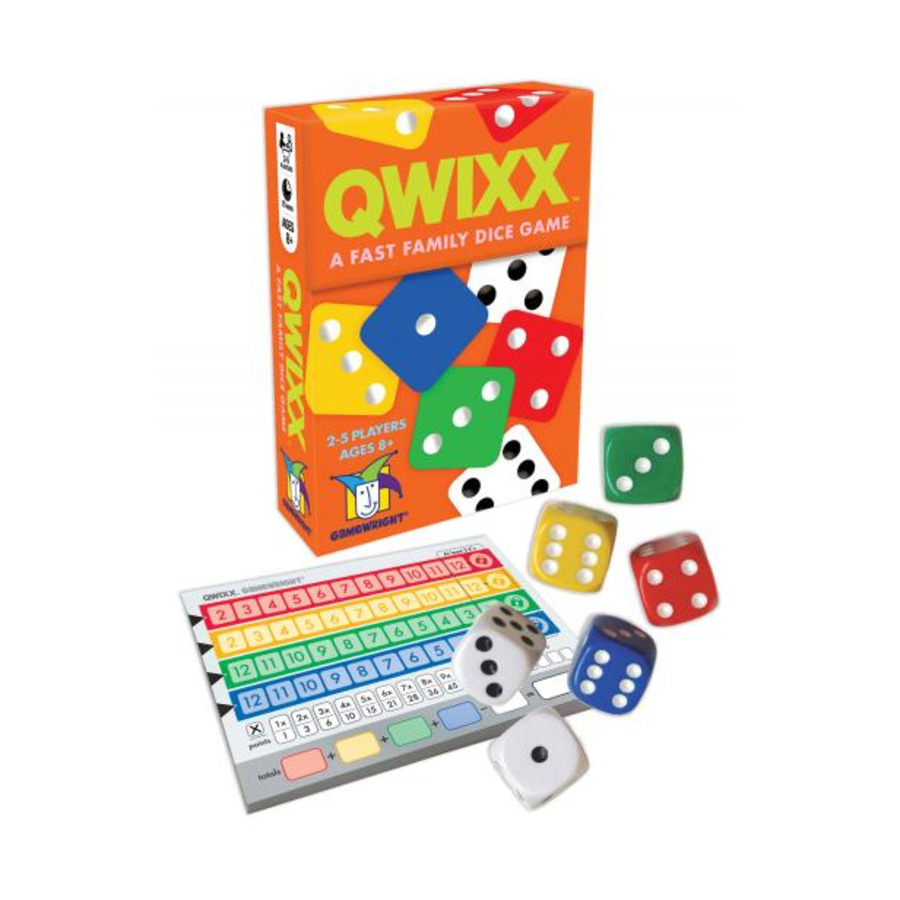 Quixx dice game