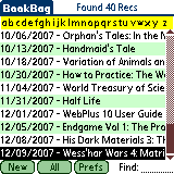 BookBag database