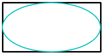 oval in rectangle