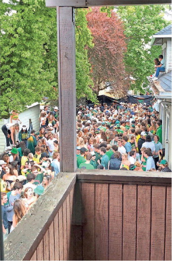 a crappy photo I stole from the internet College party