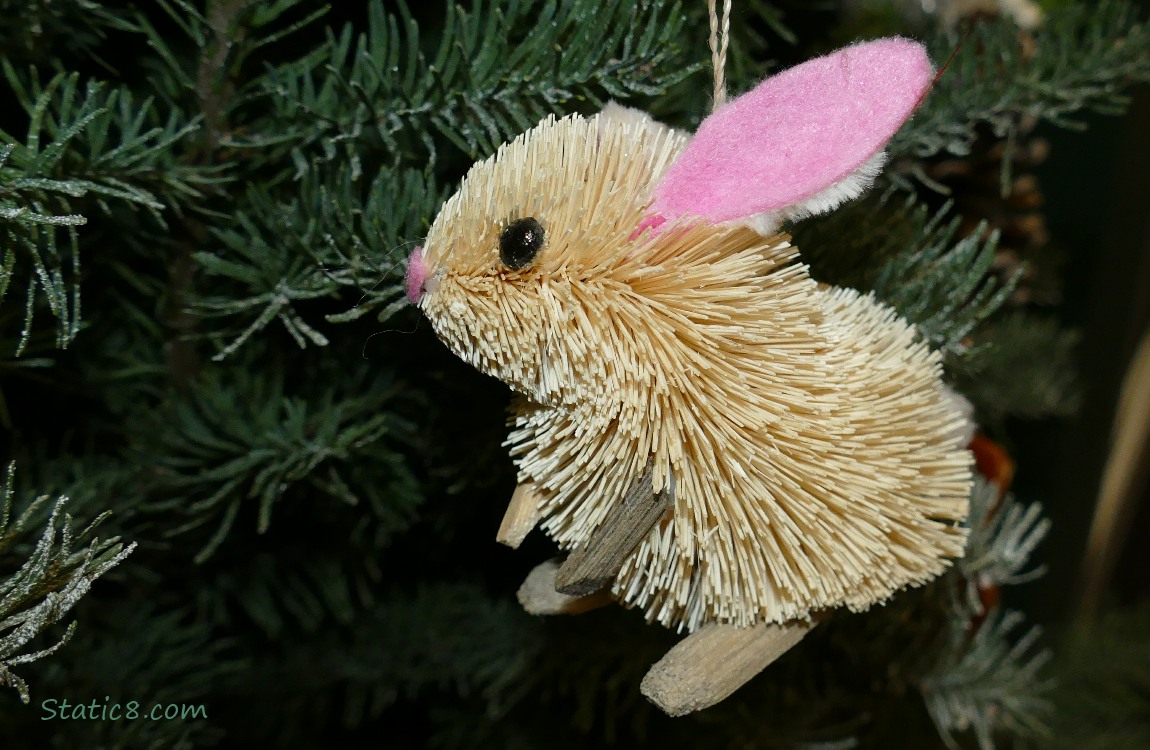 Bunny ornament