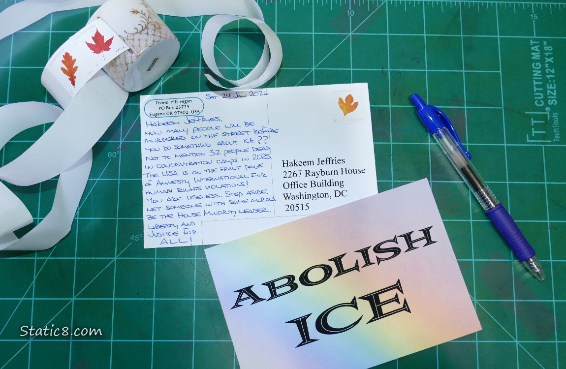 Postcards, Abolish ICE