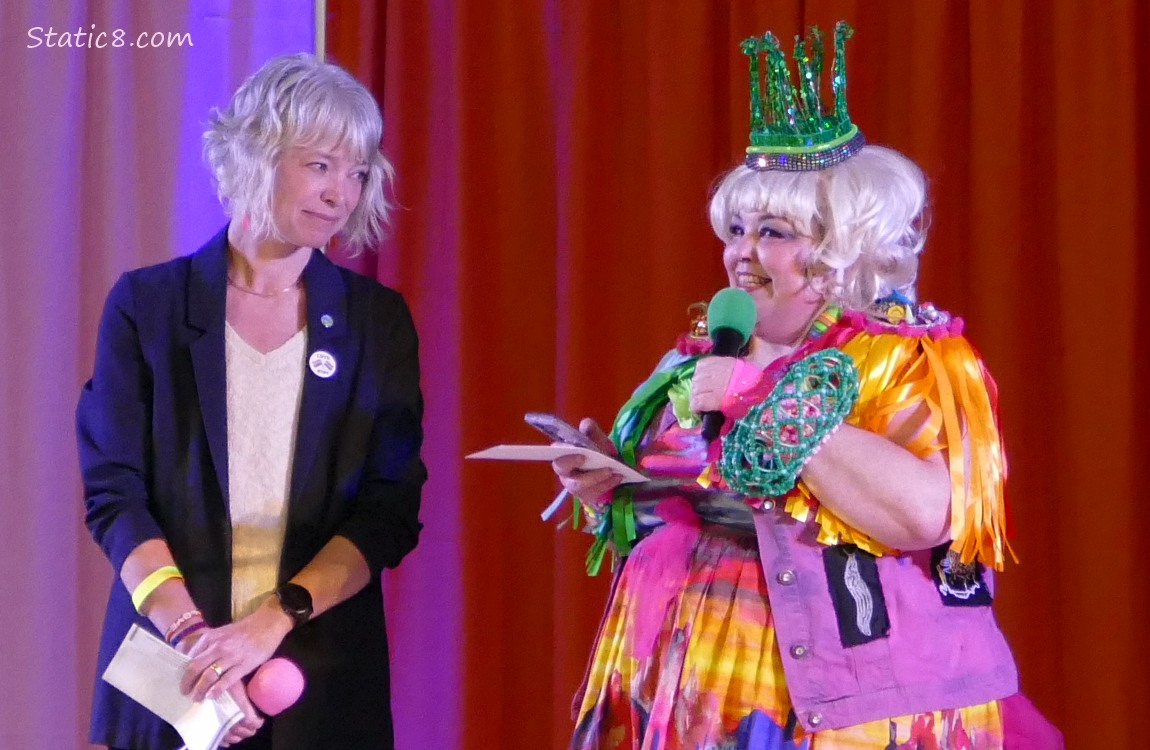 Mayor and Slug Queen Lari