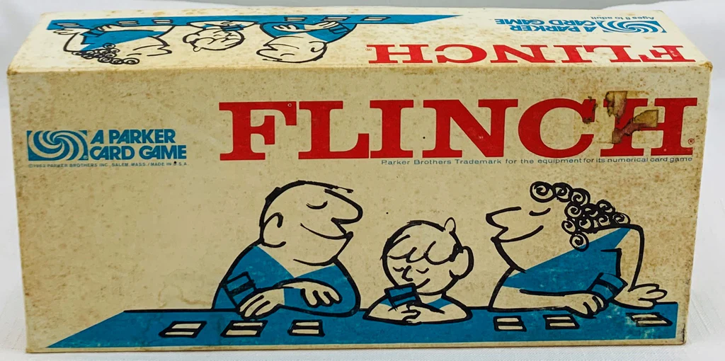 Box of the card game Flinch